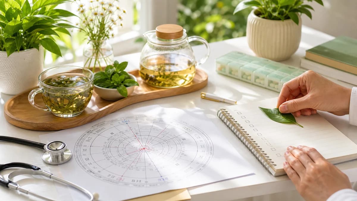 Minh họa cung Tật Ách trong tử vi về sức khỏe tinh thần và nhịp sống