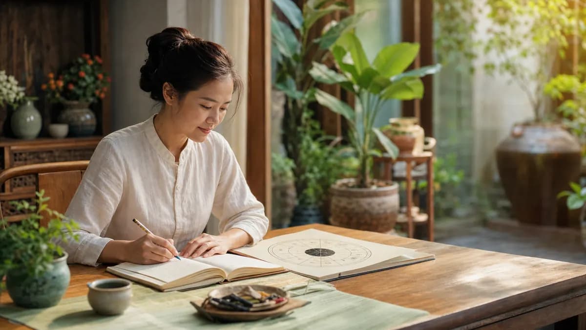 Minh họa Tử vi trọn đời tuổi Mậu Thìn 1988 nữ mạng trên Lá số tinh hoa