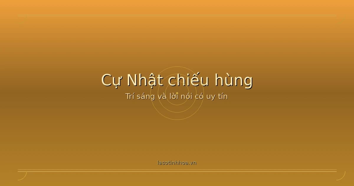 Cự Nhật chiếu hùng trong tử vi với biểu tượng ánh sáng, lời nói và năng lực dẫn dắt