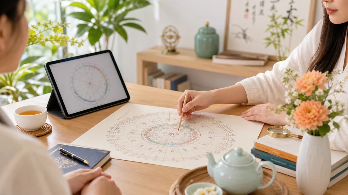 Minh họa Tử vi trọn đời tuổi Kỷ Dậu 1969 nữ mạng trên Lá số tinh hoa